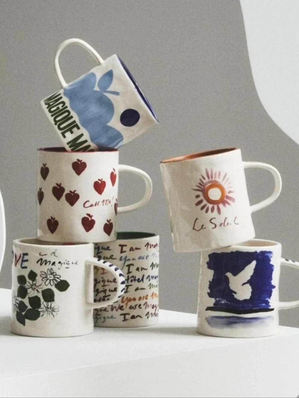 Anthropologie Hotel Magique Mug Cup